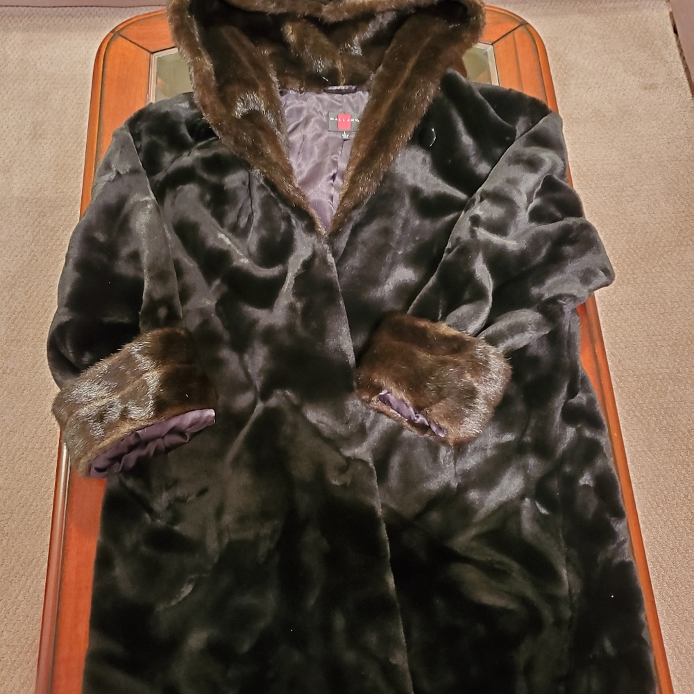 Woman's Faux Fur Coat
